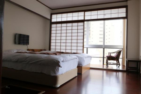 Izu 4 sea ocean reinforced con Double bed + single bed 2 sea view (room